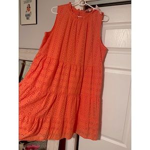 Perfect Loft eyelet dress